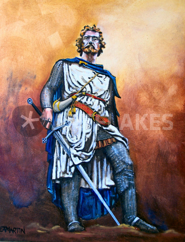 612x800 Guardian Of Scotland Painting Art Prints And Posters By Edward - William Wallace Painting