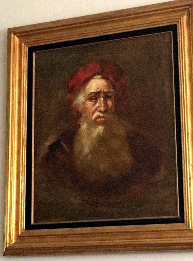 741x1000 Original Vintage L. Williams Oil Painting - Williams Oil Painting