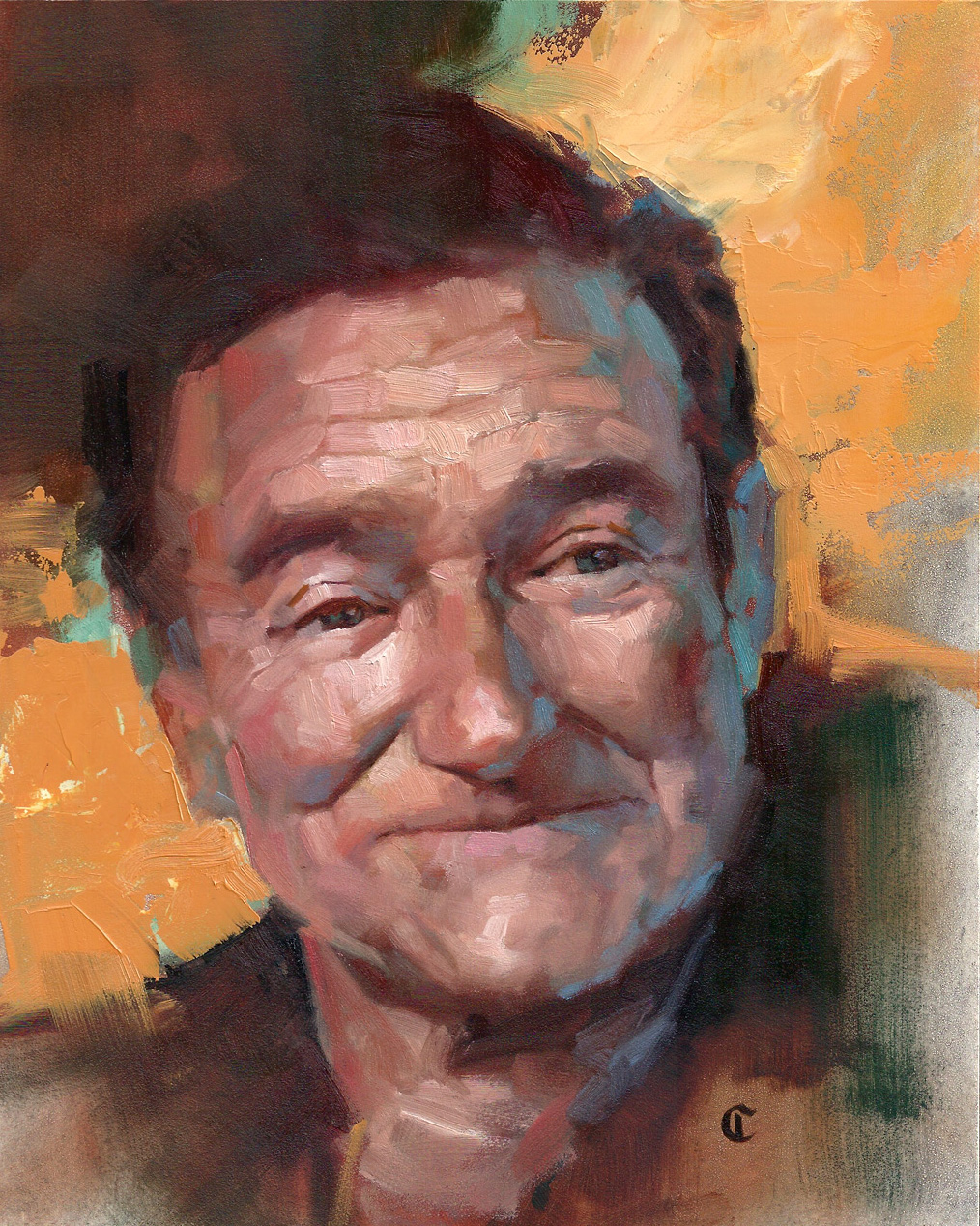 1014x1268 Robin Williams - Williams Oil Painting