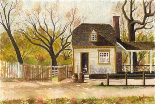 528x356 Karen Schwartz - Williamsburg Painting