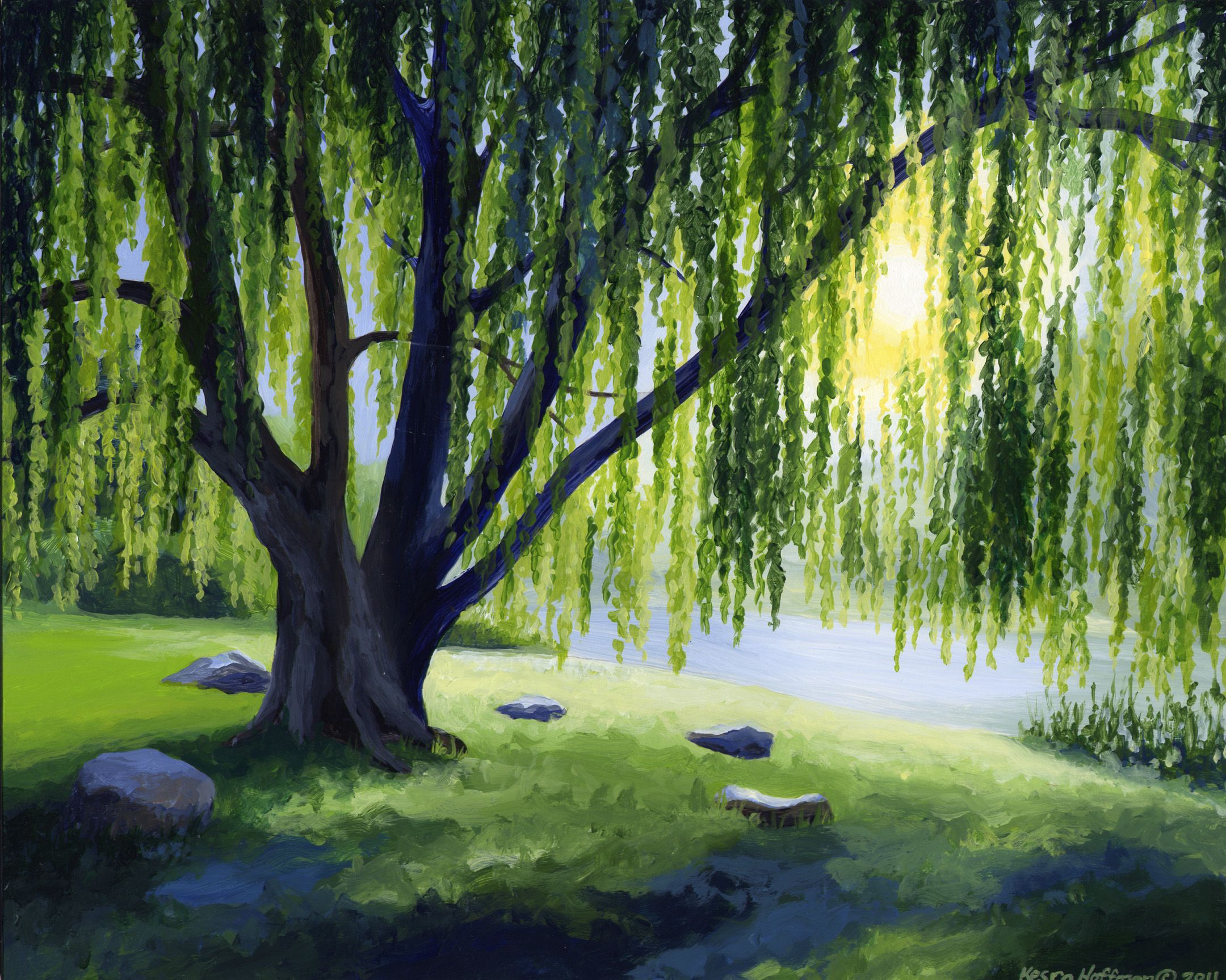 2160x1727 Beautiful ) I Want To Paint This! Projects - Willow Tree Painting