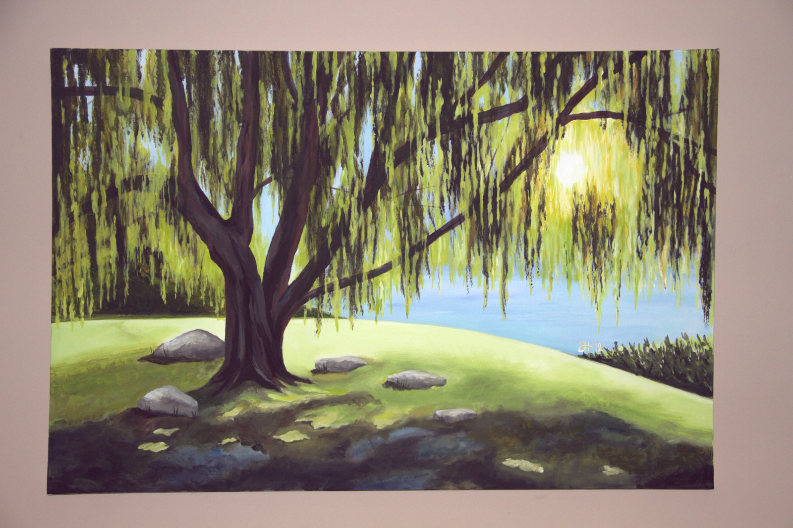 1600x1067 Cheap Aholic Willow Tree Custom Painting - Willow Tree Painting