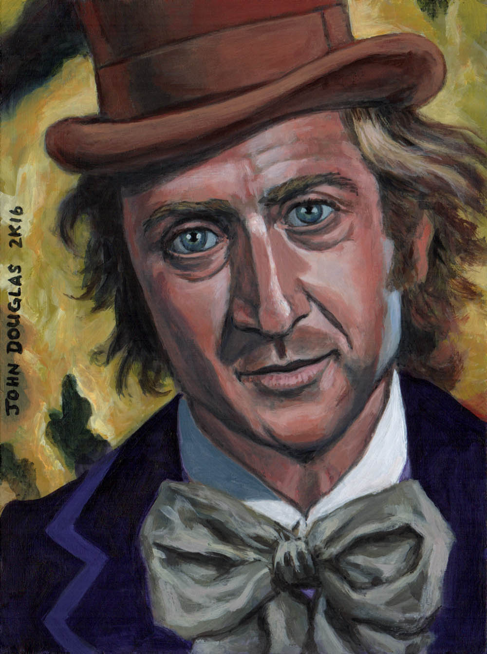 1000x1342 The John Douglas (Mostly) Comic Book Art Site Mini Paint Willy Wonka - Willy Wonka Painting