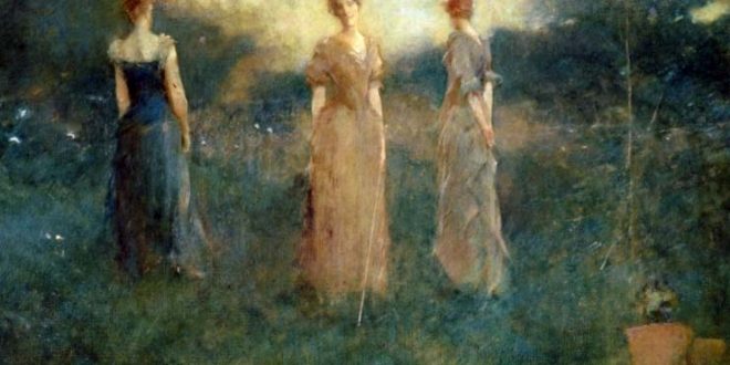 660x330 Thomas Wilmer Dewing (18511938), American Painter - Wilmer Painting