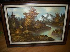 225x169 Wilmer Painting Mountain Lake - Wilmer Painting Mountain Lake