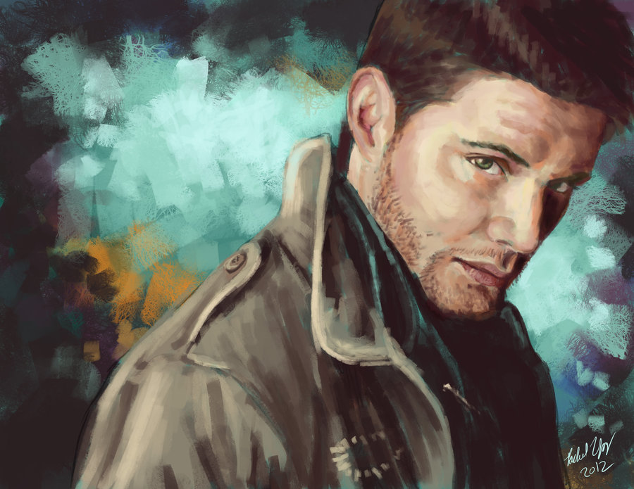900x695 Dean Winchester By Distraction Number 4 - Winchester Painting