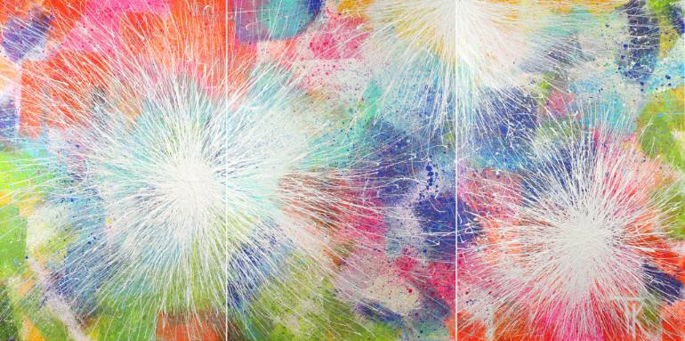 770x383 Saatchi Art Blowing In The Wind Painting By Tina Karpenchuk - Wind Blowing Painting