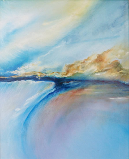 447x550 Wind Turns The Tides - Wind Painting