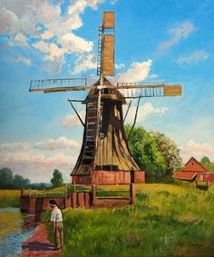 236x283 Van Gough Windmill Painting Art, And Other Expressions - Windmill Painting