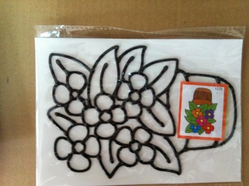 500x373 Window Art, Tempera Painting Toy,1119cm, Diy Color Drawing - Window Art Painting