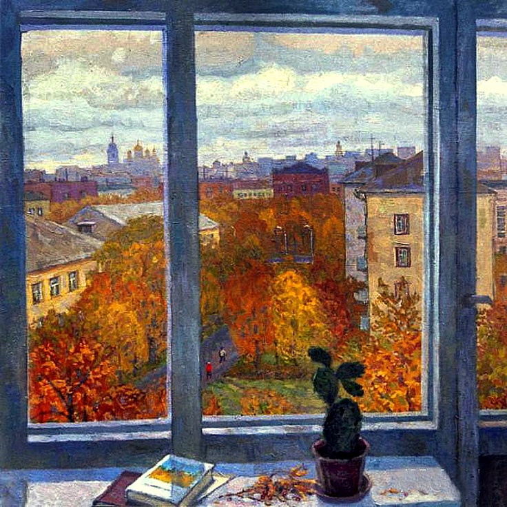 736x736 252 Best Thro A Window Art Images On Window Art - Window View Painting