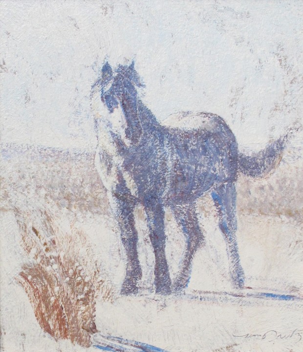 620x720 Charles Timothy Prutzer Painting Windswept Acrylic On Panel - Windswept Painting