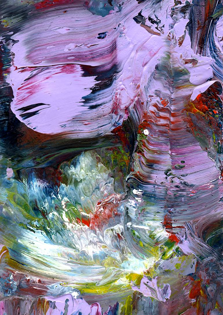 770x1088 Saatchi Art Mauve And Windswept Painting By Terry Castle - Windswept Painting