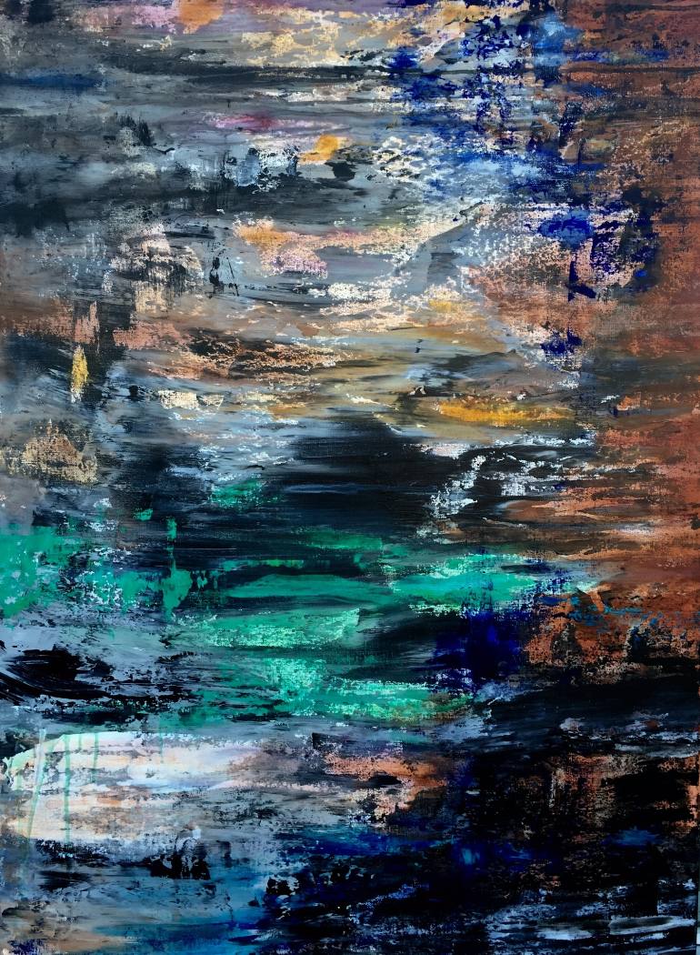 770x1050 Saatchi Art Windswept Painting By Christina Ilene Thomas - Windswept Painting
