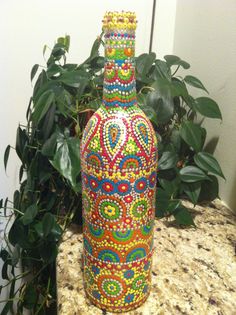 236x315 27 Best Hand Painted Wine Bottles Images On Hand - Wine Bottle Art Painting