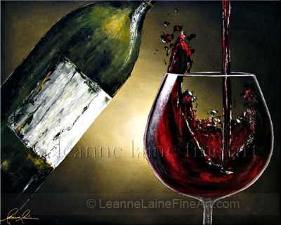 400x320 Estate Grenache Wine Glass Canvas Prints And Wine Glass Canvas Art - Wine Glass Canvas Painting