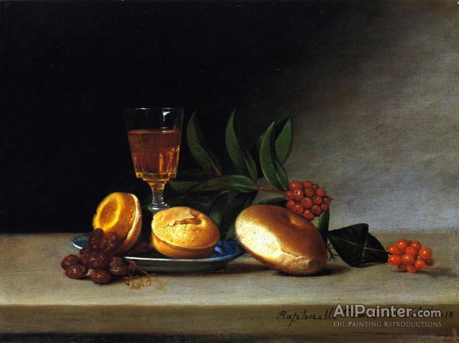 900x674 Raphaelle Peale Still Life With Wine Glass Oil Painting - Wine Glass Oil Painting