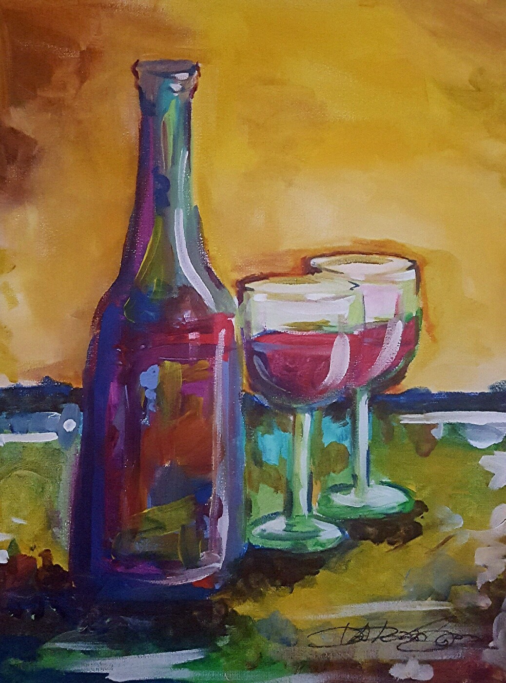 1038x1399 Wine Amp Paint Night - Wine Painting
