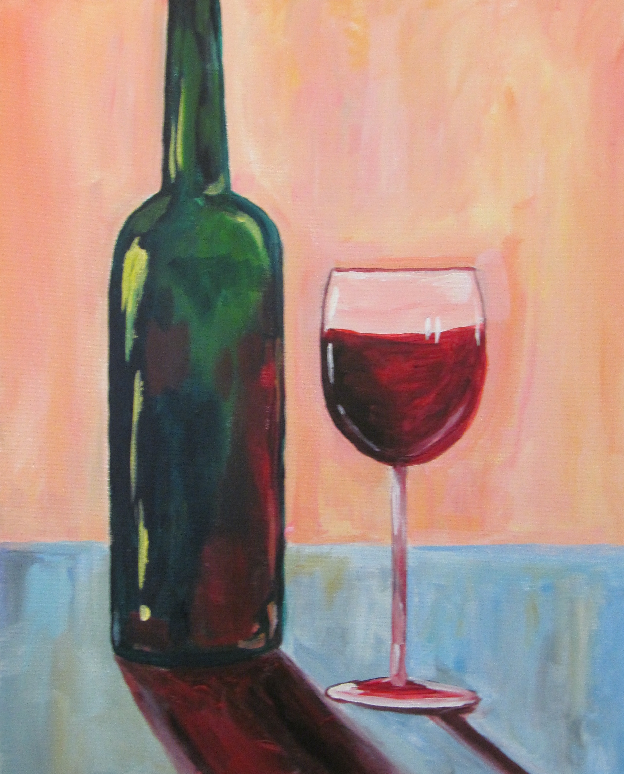 2473x3065 Cocktails And Canvas - Wine Painting