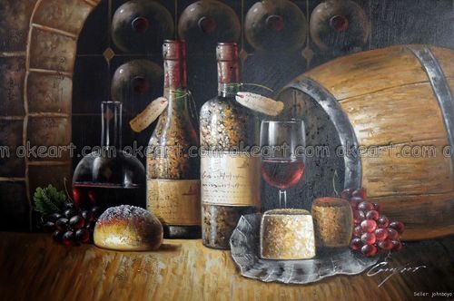 Art And Wine Painting At Explore Collection Of Art