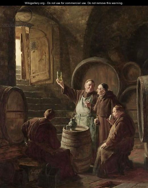 521x660 Tasting The Wine - Wine Tasting Painting