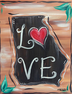 300x393 American Redemption Painting Amp Wine Tasting! - Wine Tasting Painting