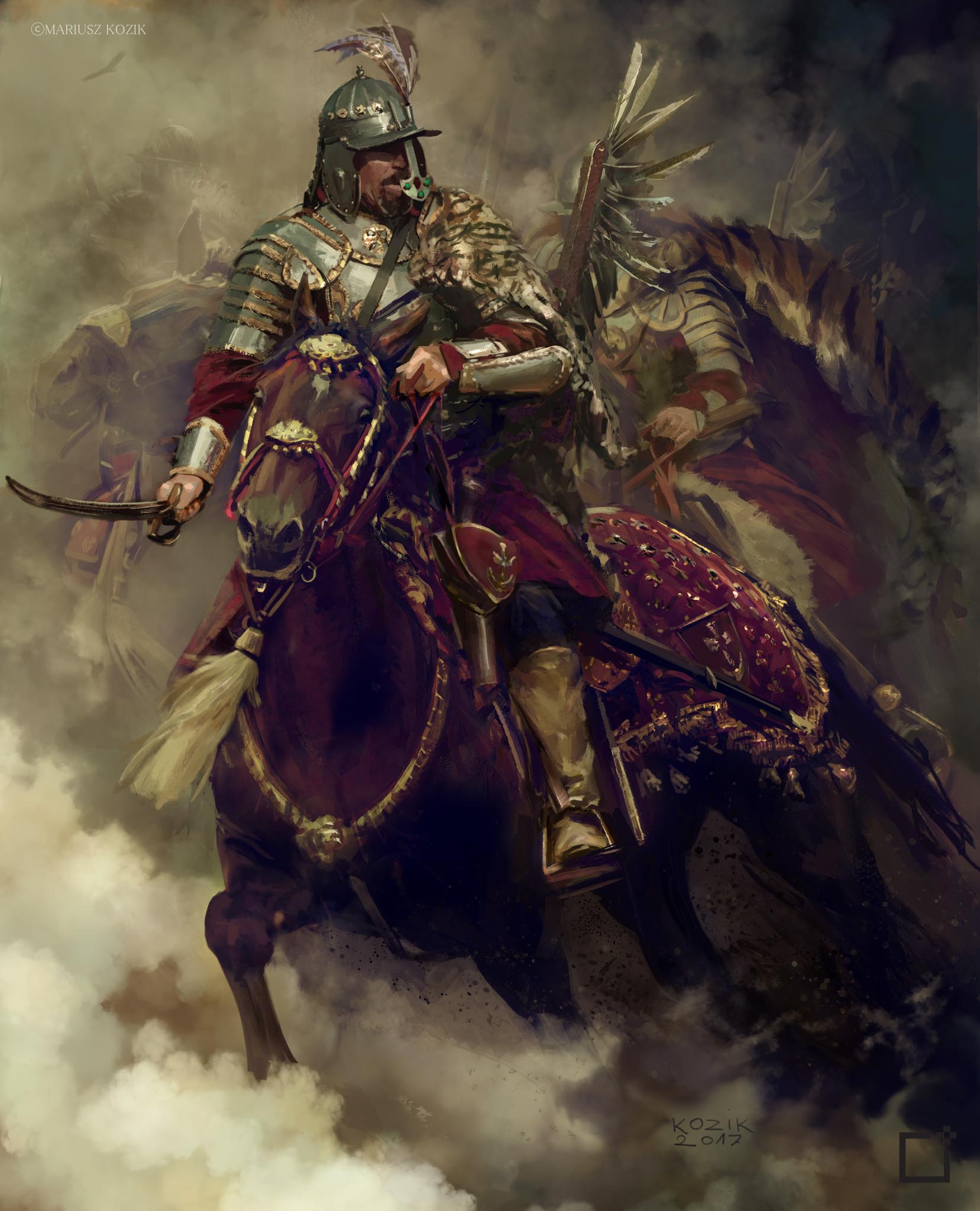 Winged Hussar Painting at PaintingValley.com | Explore collection of ...