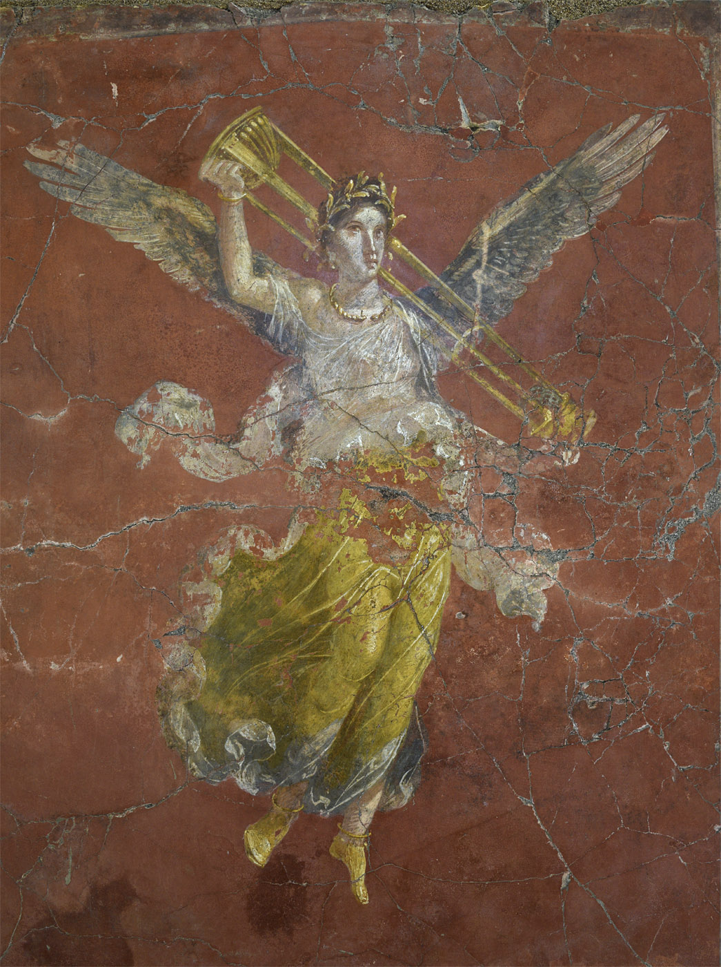 1045x1400 Winged Victory. Pompeii, Great Gymnasium (Pompei) - Winged Victory Painting