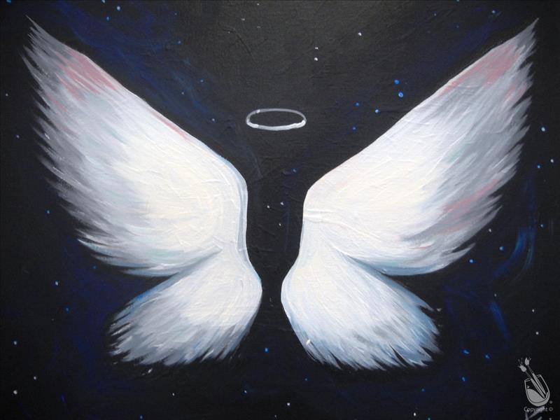 800x600 Angel Wings - Wings Painting