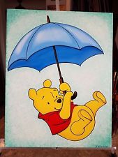 169x225 Winnie The Pooh Art Ebay - Winnie The Pooh Painting