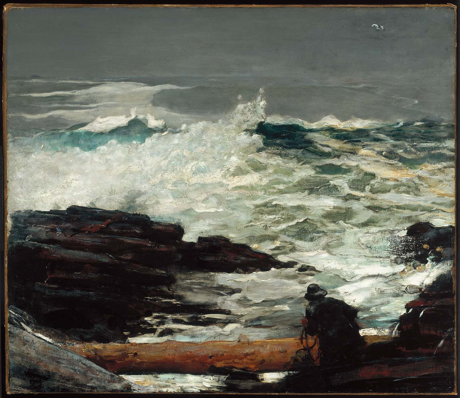 1600x1384 Driftwood Museum Of Fine Arts, Boston - Winslow Homer Painting