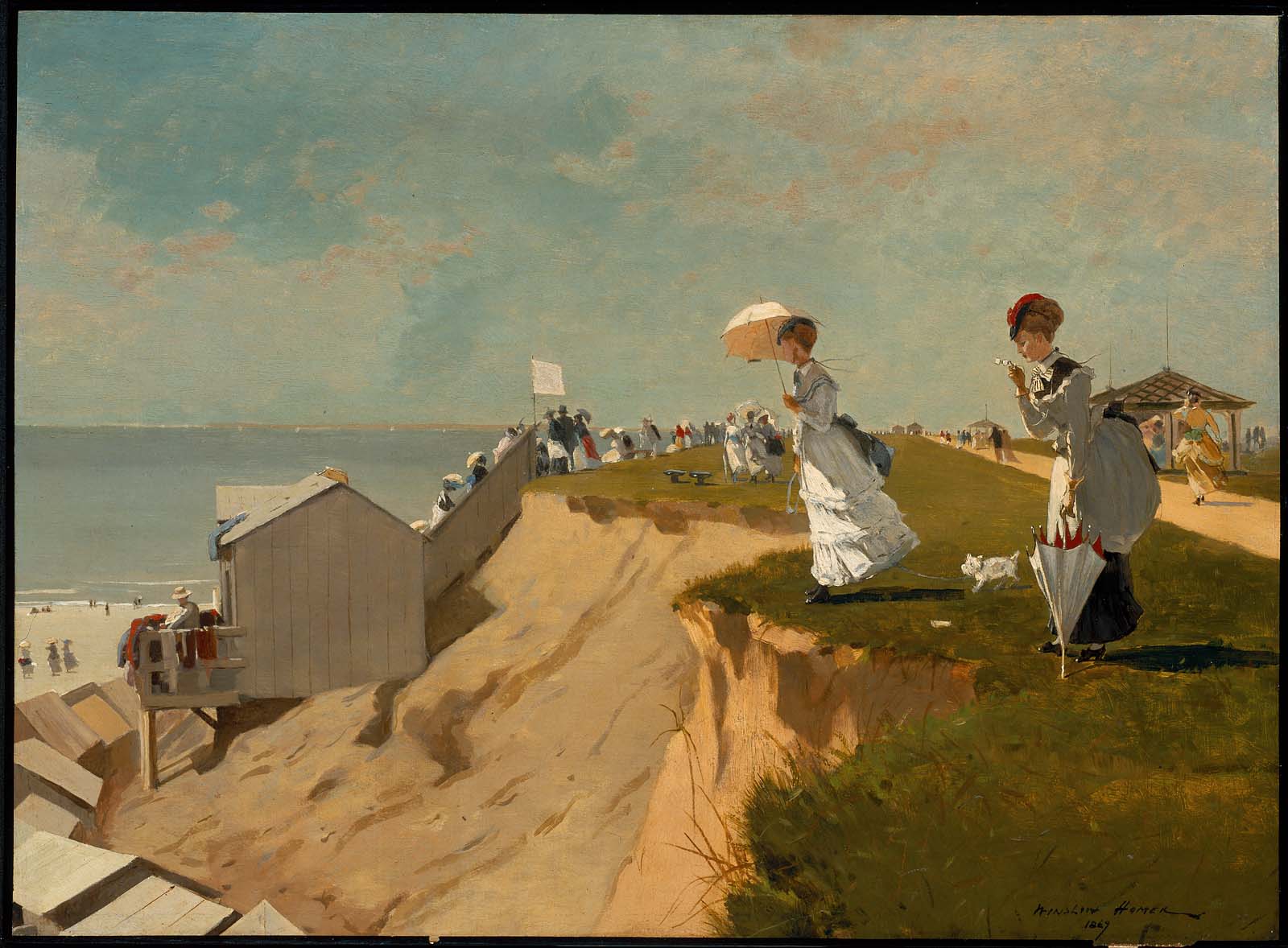 1600x1178 Long Branch, New Jersey Museum Of Fine Arts, Boston - Winslow Homer Painting Value