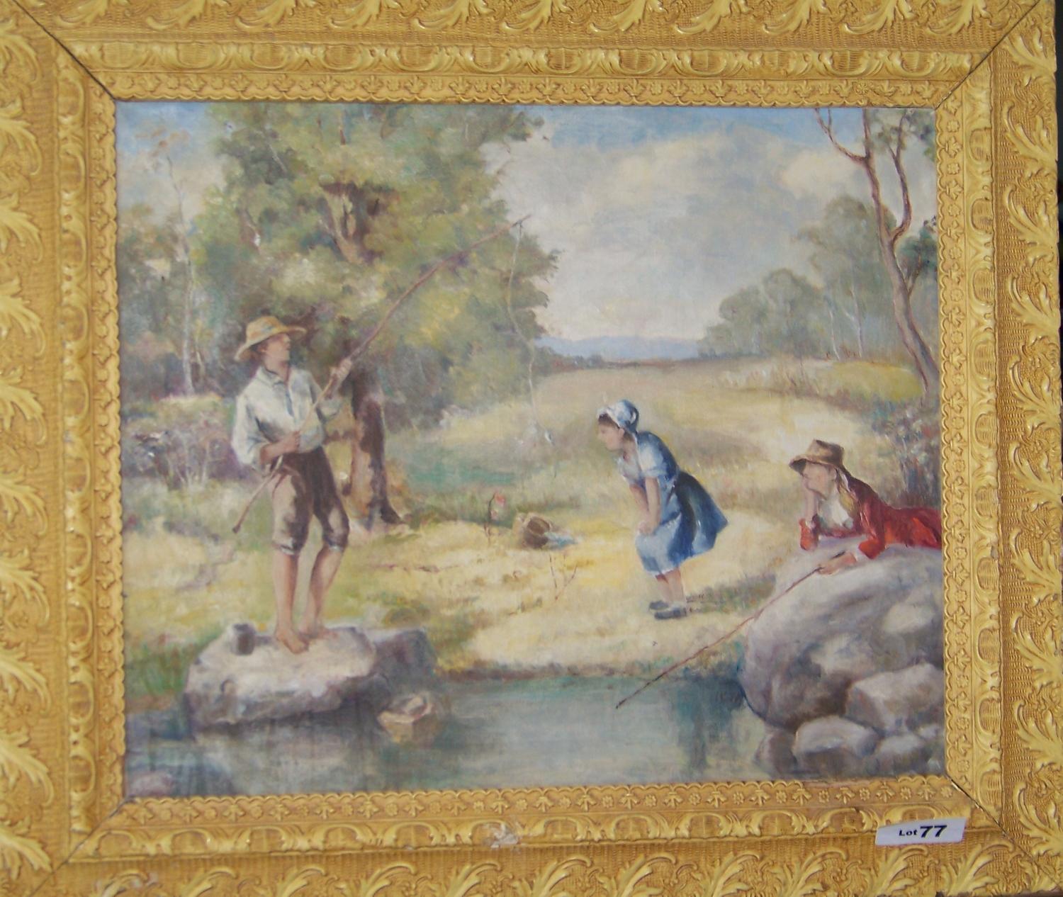 1500x1266 Winslow Homer (Initialed W.h) Lower Left Oil On Canvas Painting - Winslow Homer Painting Value