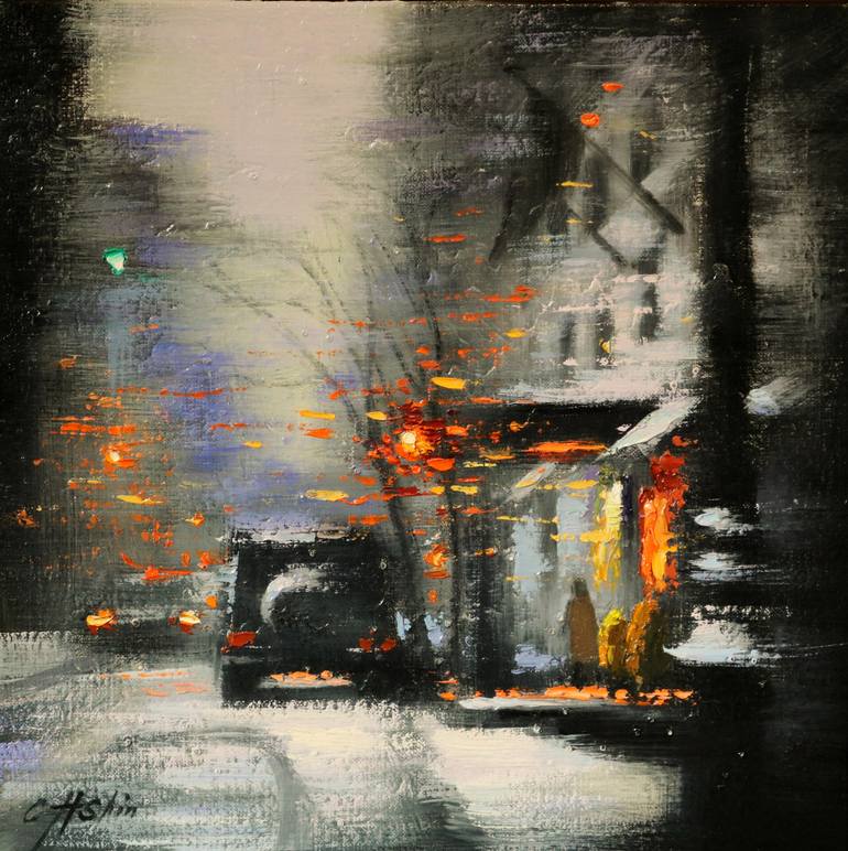 770x772 Saatchi Art Winter Is Coming ! Painting By Chin H Shin - Winter Is Coming Painting