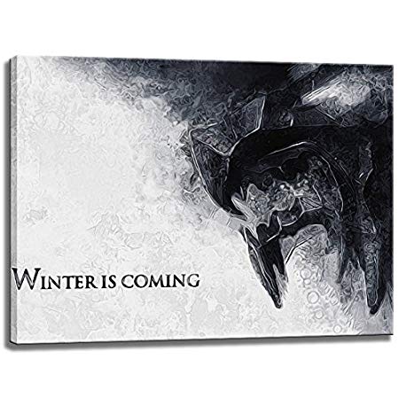 450x450 Winter Is Coming, Game Of Thrones Picture On Canvas Size 31.5 X - Winter Is Coming Painting