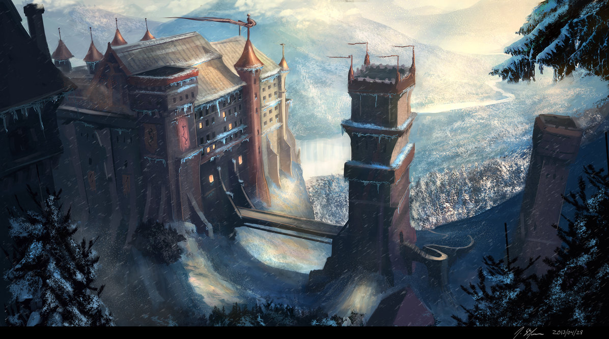 1196x667 Winter Is Coming By Jonathandufresne - Winter Is Coming Painting