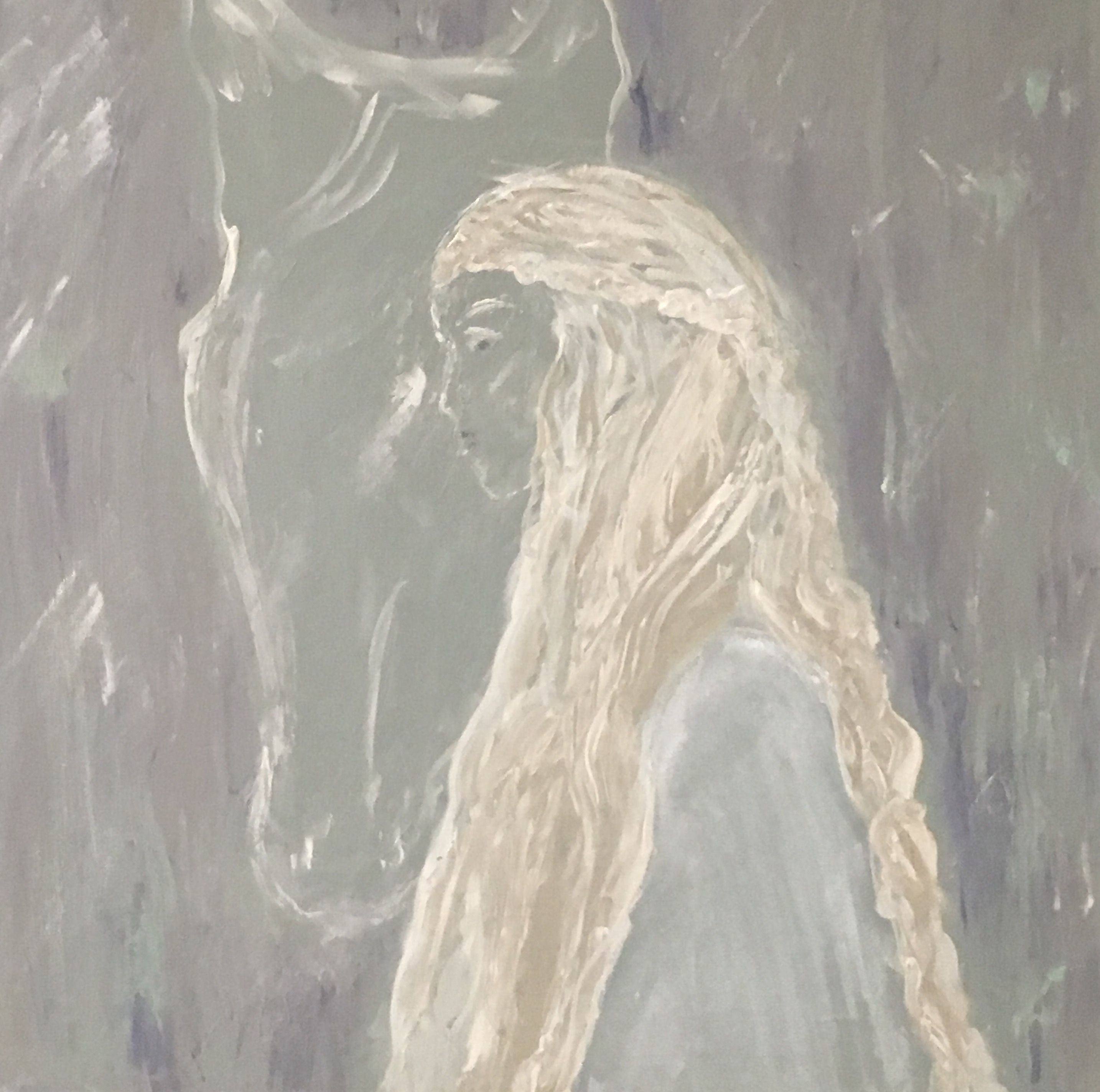 2868x2848 Winter Is Coming Kelly Gowan Art On Facebook Blanco Negro - Winter Is Coming Painting