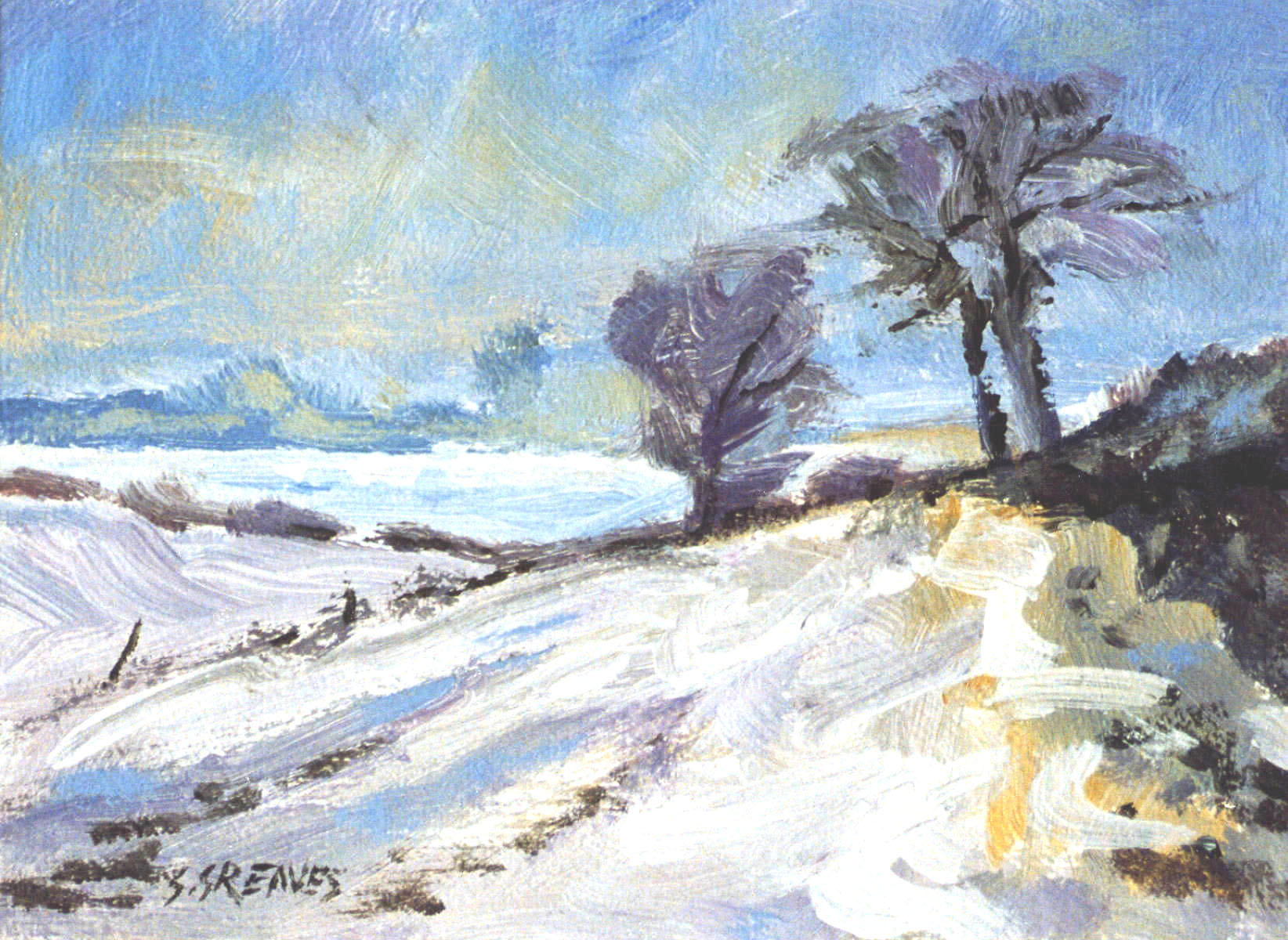 1644x1200 Wentworth, Winter - Winter Landscape Painting