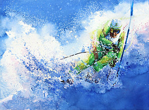 300x222 Sochi 2014 Winter Olympics Art Fine Art America - Winter Olympics Painting