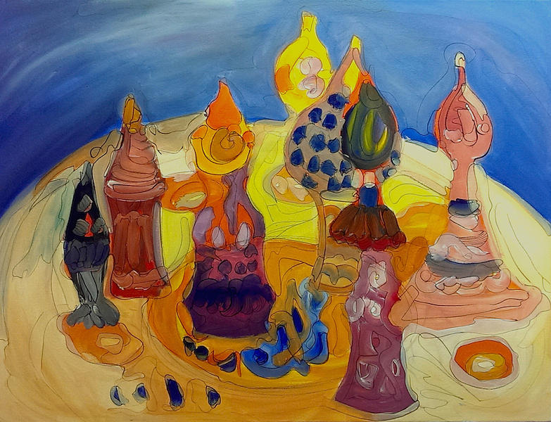 783x600 Winter Olympics, Sochi, Russia Painting By Sylwia Ponicki - Winter Olympics Painting