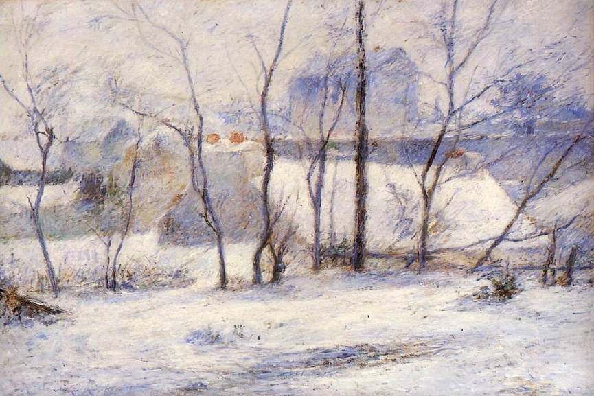 865x577 Famous Winter Paintings To Announce The Holiday Mood Widewalls - Winter Painting