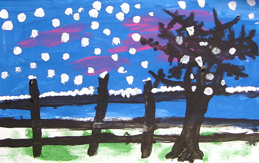 864x543 Index Of Wp Contentuploads200911 - Winter Painting For Kids