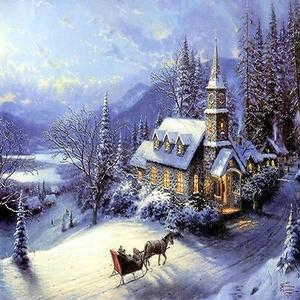 300x300 Winter Wonderland - Winter Painting Images