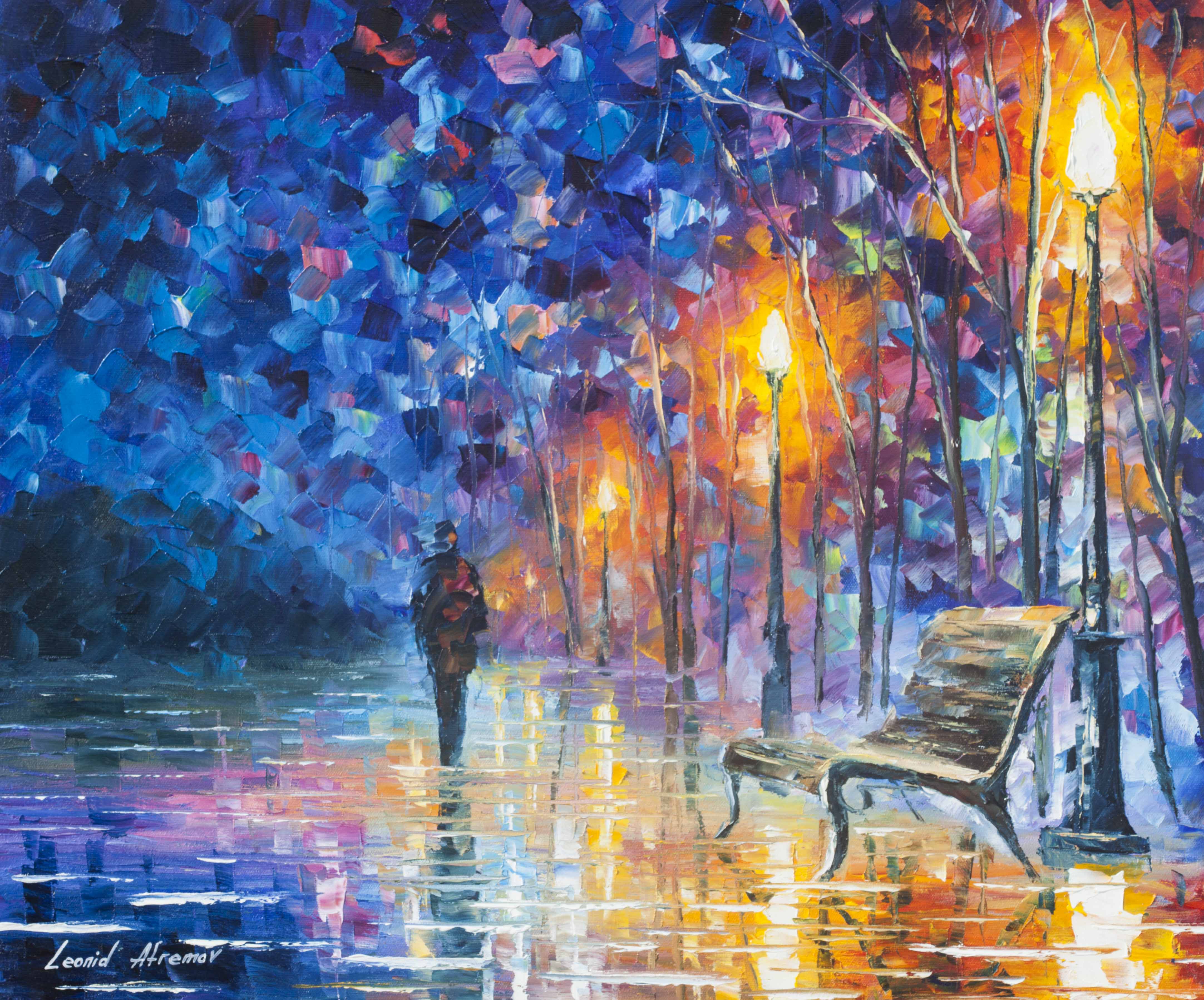 4328x3596 Abandoned By Winter - Winter Painting Images