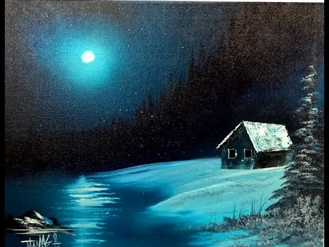 480x360 Landscape Painting - Winter Season Painting