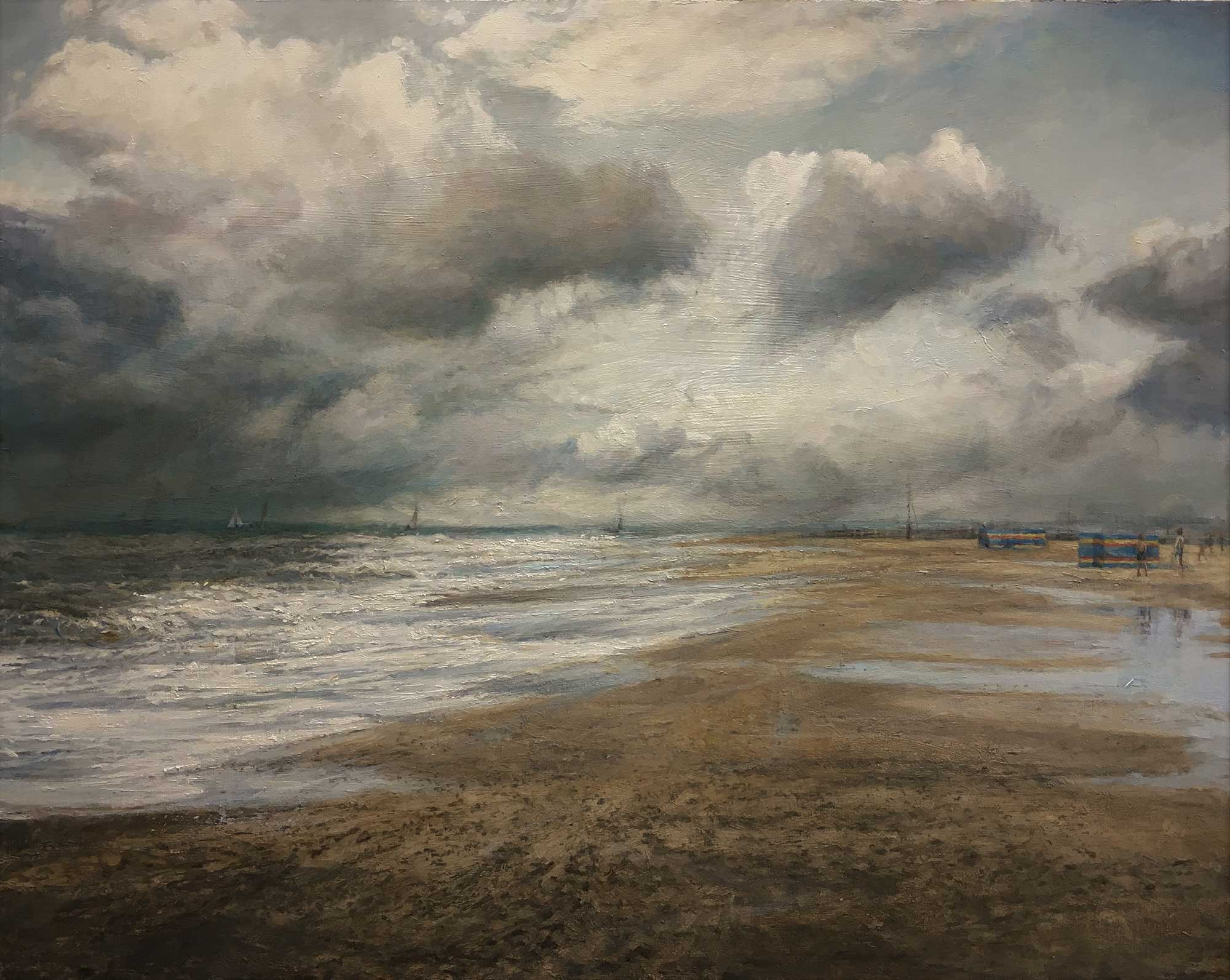 2000x1593 Sarah Spencer's Winter Skies Mall Galleries - Winter Sky Painting