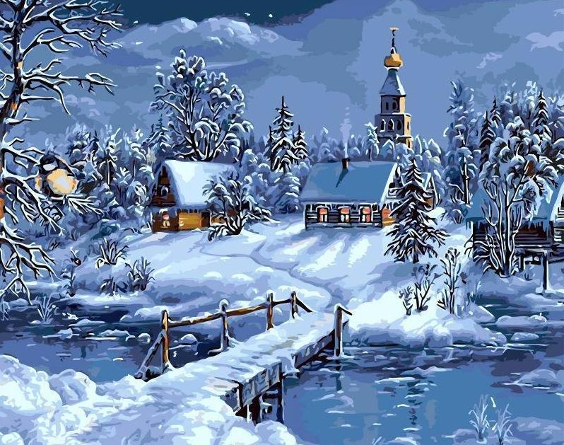 798x629 Winter Wonderland - Winter Wonderland Painting