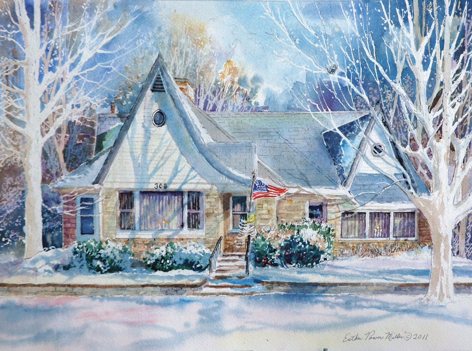 1600x1191 Painterandpoet Winter Wonderland Almost Spring . - Winter Wonderland Painting