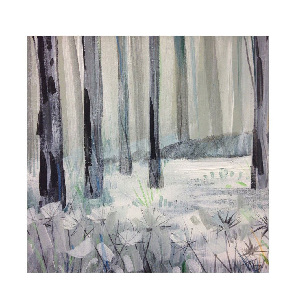 1024x1024 Winter Woods - Winter Woods Painting