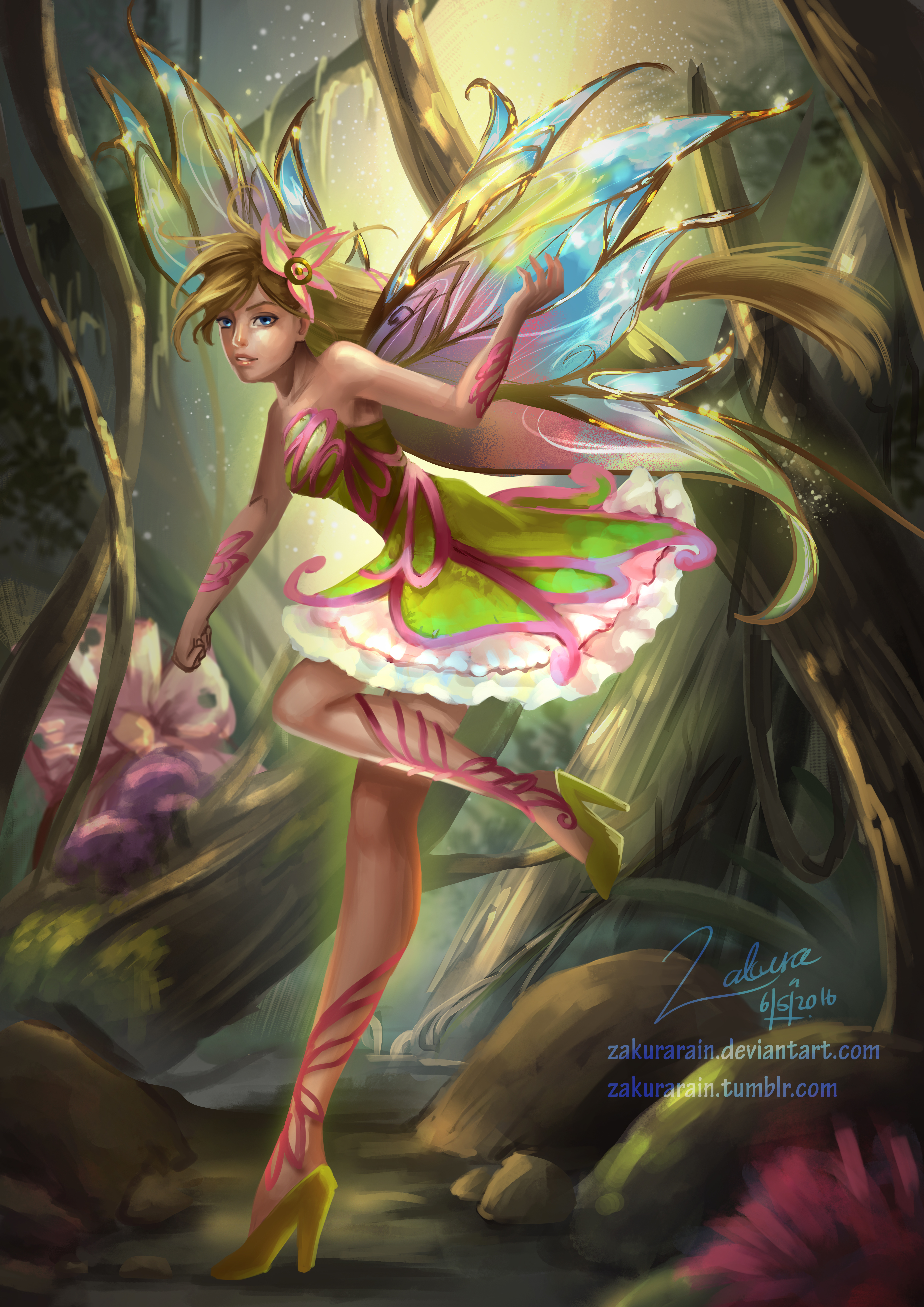 3661x5179 Sketch Of Musa From Winx Club, She Rocks - Winx Club Painting